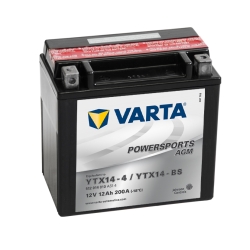 12V 12AH VARTA LEWY+ YTX14-BS